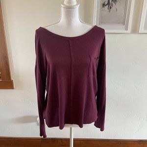 Purple Caslon Longsleeve